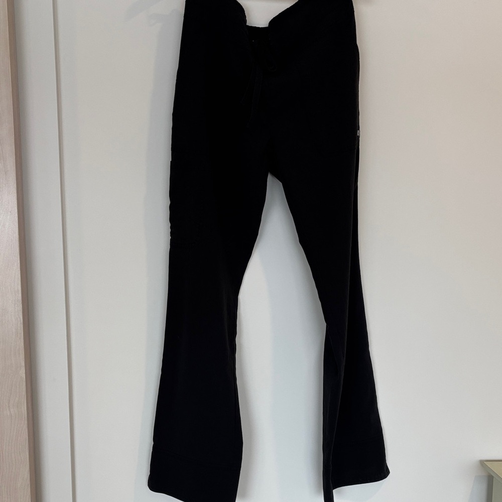 Grey's Anatomy Deep Pink and Black Scrub Set - Picture 7 of 10